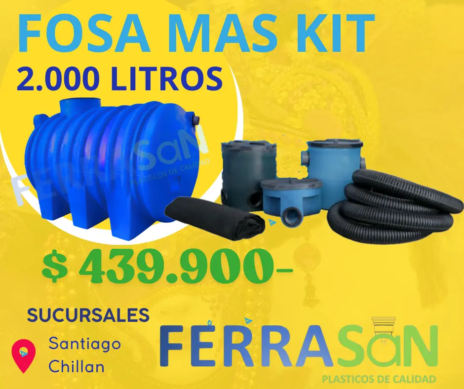 Fosa 2000 más kit Basico